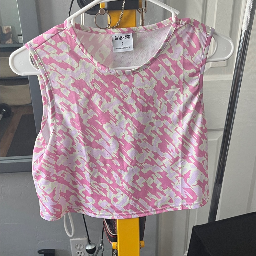 Gymshark Cropped Tank Size Small